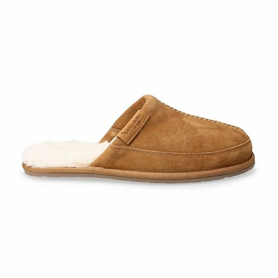 Koolaburra By UGG Kolson Men's Suede Scuff Slippers Stone Gray 2 Koolaburra By UGG Kolson Men's Suede Scuff Slippers Stone Gray - Image 2