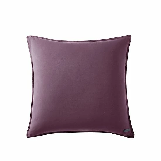 Koolaburra By UGG Koolawash Solid 2-Pack Euro Shams Winter Blue 9 Koolaburra By UGG Koolawash Solid 2-Pack Euro Shams Winter Blue - Image 9