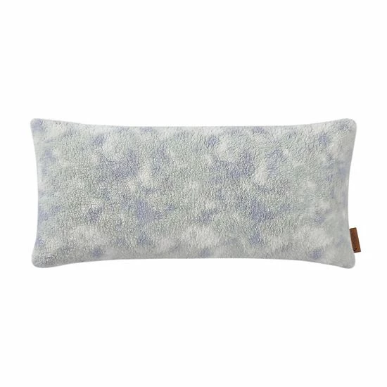 Koolaburra By UGG Stellar Sherpa Bolster Throw Pillow Aqua Gray 3 Koolaburra By UGG Stellar Sherpa Bolster Throw Pillow Aqua Gray - Image 3