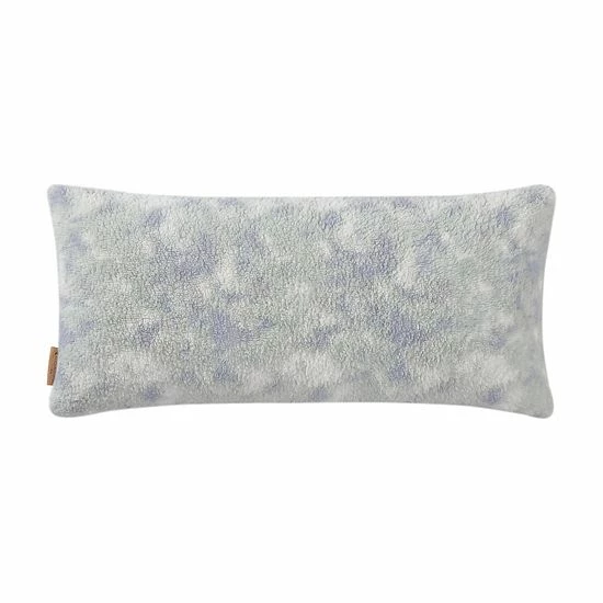 Koolaburra By UGG Stellar Sherpa Bolster Throw Pillow Aqua Gray 6 Koolaburra By UGG Stellar Sherpa Bolster Throw Pillow Aqua Gray - Image 6