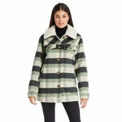 Women's Koolaburra By UGG Sherpa-Collar Shacket Green Dk G 15 Women's Koolaburra By UGG Sherpa-Collar Shacket Green Dk G -Koolaburra by UGG Shop unnamed file 182