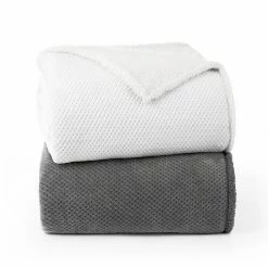 Koolaburra By UGG Pina Sherpa Plush Blanket Kb White -Koolaburra by UGG Shop unnamed file 412