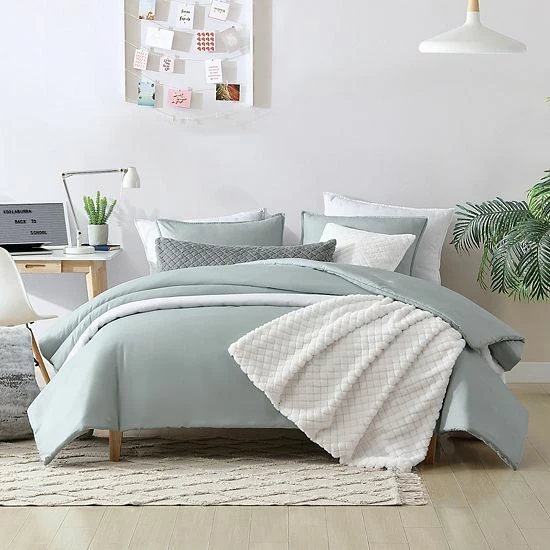 Koolaburra By UGG Koolawash Comforter Set With Shams Captains Blue Stripe 15 Koolaburra By UGG Koolawash Comforter Set With Shams Captains Blue Stripe - Image 15