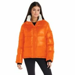 Women's Koolaburra By UGG Sherpa-Trim Puffer Jacket Black -Koolaburra by UGG Shop unnamed file 458
