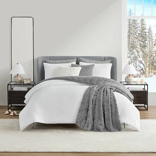 Koolaburra By UGG Koolawash Comforter Set With Shams Captains Blue Stripe 18 Koolaburra By UGG Koolawash Comforter Set With Shams Captains Blue Stripe - Image 18