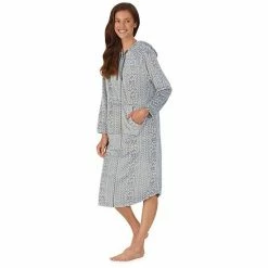 Women's Koolaburra By UGG Plush Hooded Zip Robe With Kangaroo Pocket Old Rose -Koolaburra by UGG Shop unnamed file 482