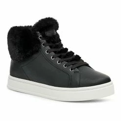 Koolaburra By UGG Sundell Fuzz Women's High-Top Sneakers Black -Koolaburra by UGG Shop unnamed file 518