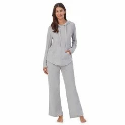 Women's Koolaburra By UGG Sweater Knit Pajama Top & Wide Leg Pajama Pants Set Olive -Koolaburra by UGG Shop unnamed file 650