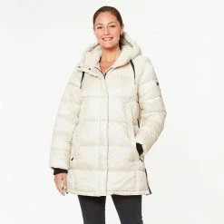 Women's Koolaburra By UGG Hooded Mixed-Media Puffer Jacket Birch 9 Women's Koolaburra By UGG Hooded Mixed-Media Puffer Jacket Birch -Koolaburra by UGG Shop unnamed file 672