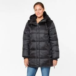 Women's Koolaburra By UGG Hooded Mixed-Media Puffer Jacket Birch 11 Women's Koolaburra By UGG Hooded Mixed-Media Puffer Jacket Birch -Koolaburra by UGG Shop unnamed file 674