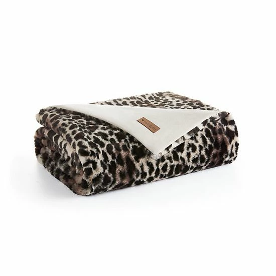 Koolaburra By UGG Miles Faux Fur Throw Natural 1 Koolaburra By UGG Miles Faux Fur Throw Natural