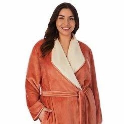 Plus Size Koolaburra By UGG Plush Wrap Robe Cafe Creme -Koolaburra by UGG Shop unnamed file 887