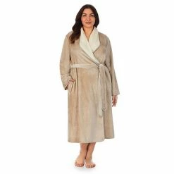 Plus Size Koolaburra By UGG Plush Wrap Robe Cafe Creme -Koolaburra by UGG Shop unnamed file 888